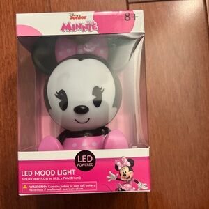 Disney Junior Minnie Mouse Pink and Black LED Mood Light NIB
